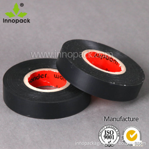Black PVC Insulation Electrical Tape Adhesive Tape